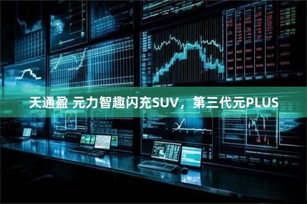 天通盈 元力智趣闪充SUV,第三代元PLUS